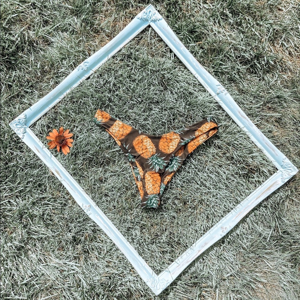 Pineapple bikini bottoms